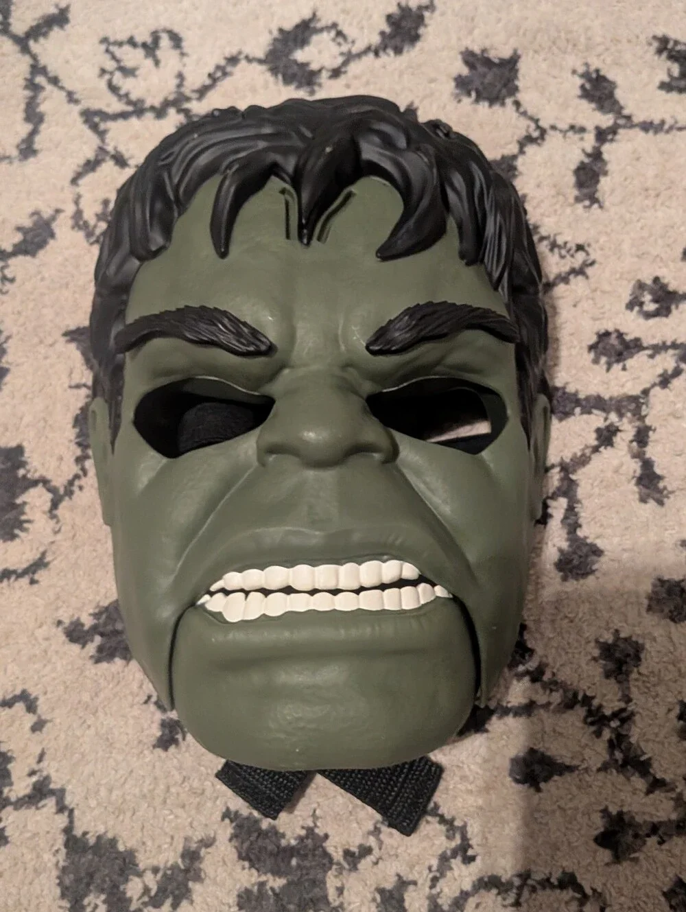 Green Hulk Character Mask
